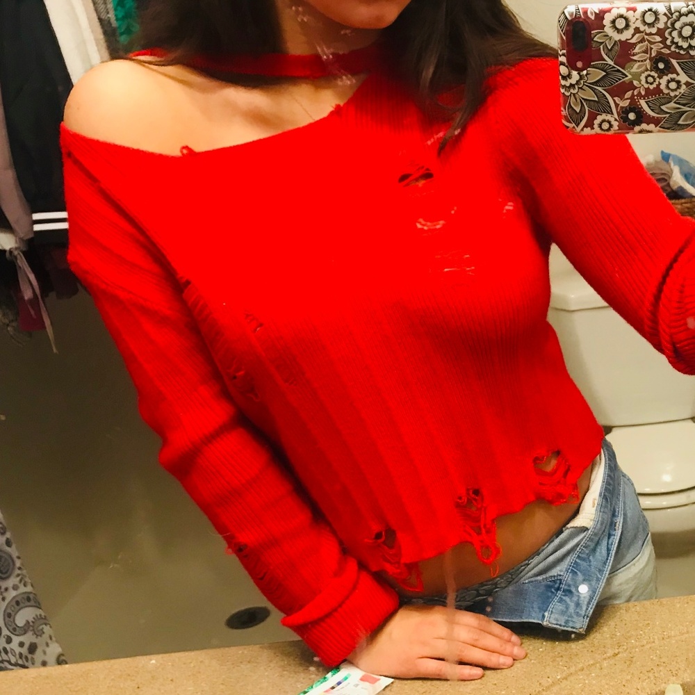 Crop Top Sweater